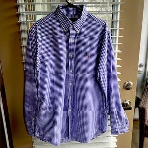 Ralph Lauren Polo Classic Fit Gingham Oxford Shirt